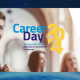 Group of students and the logo of the CareerDay 2024