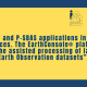 A promotional banner for the 'BeGEO Scientists Webinar' on April 9, 2025, from 15:30 to 17:00 CEST. The webinar focuses on 'InSAR and P-SBAS applications in Earth Sciences' and the 'EarthConsole® platform for assisted processing of large Earth Observation datasets.' The banner has a yellow background with blue text and logos of supporting organizations, including BeGEO Association, EarthConsole®, Progressive Systems, and IREA-CNR.
